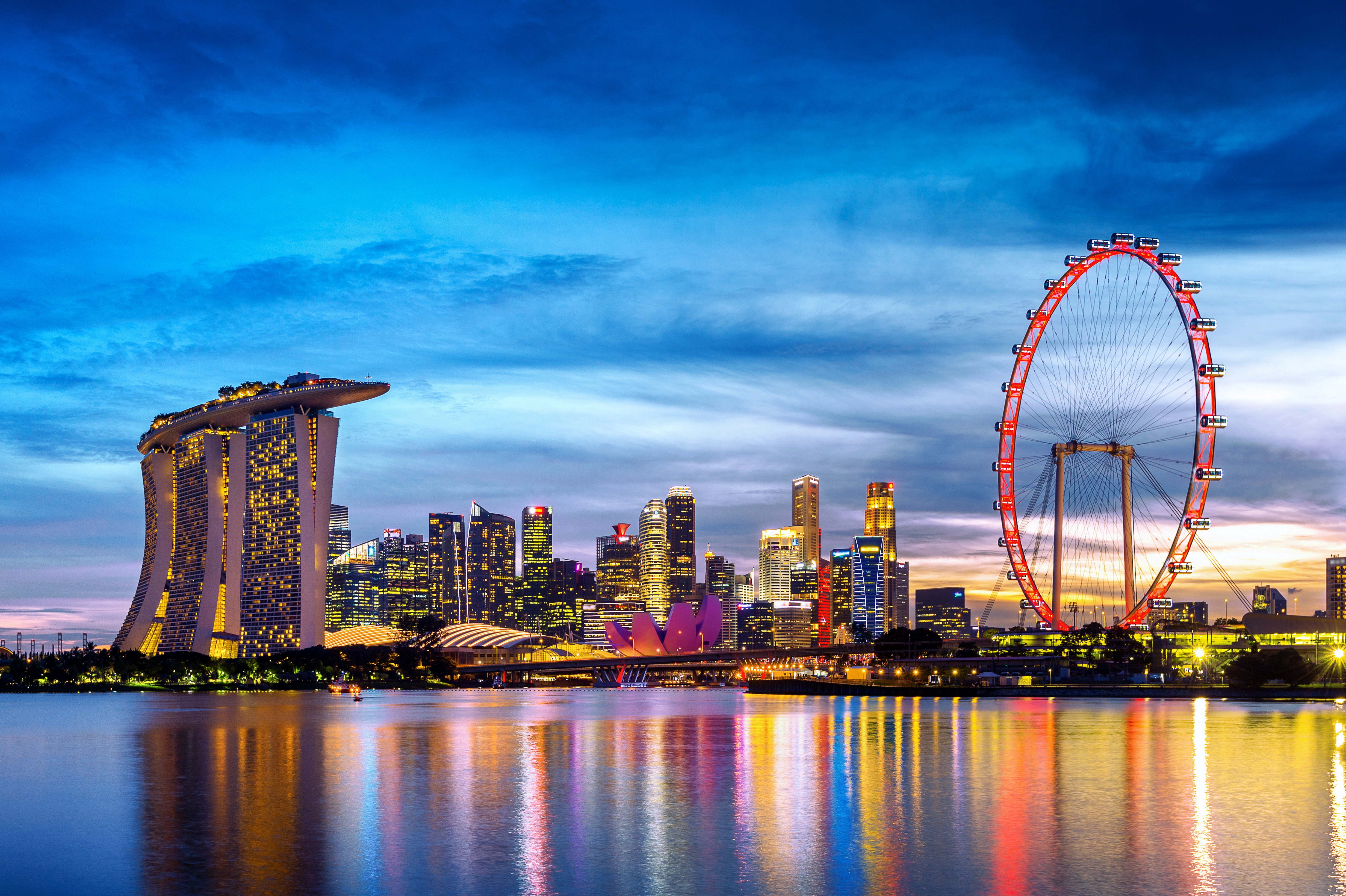 Singapore background image